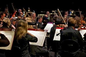 Adelaide Symphony Orchestra Strings by Melanie Hiluta - Pixar In Concert - Adelaide Festival Theatre - The Clothesline