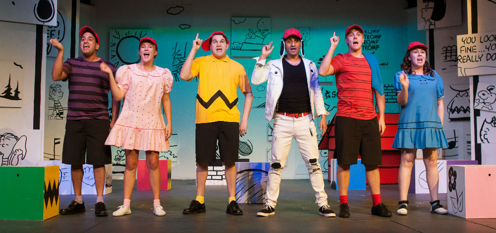 Charlie Brown Cast - Hills Musical Company - The Clothesline