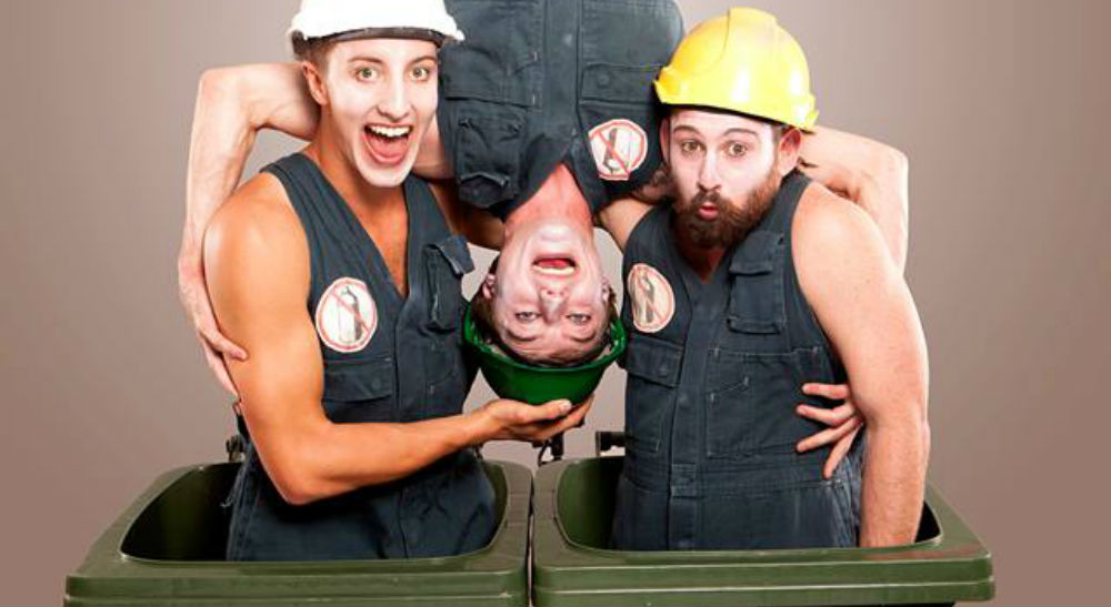 Trash Test Dummies: Friendship, Acrobatics, Dancing, Drumming and Rubbish Bins at The Garden Of Unearthly Delights – Adelaide Fringe Review