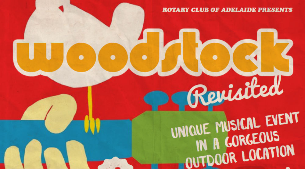 Woodstock Revisted Poster Header - COTA - The Clothesline