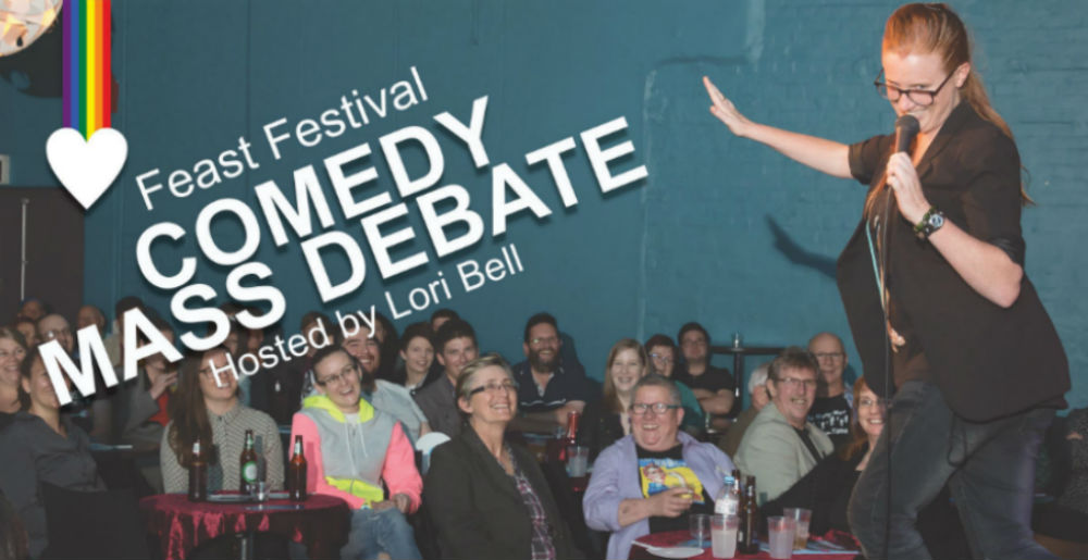 Comedy Mass Debate: Hosted by Lori Bell ~ Single vs Relationship – Feast Festival Review