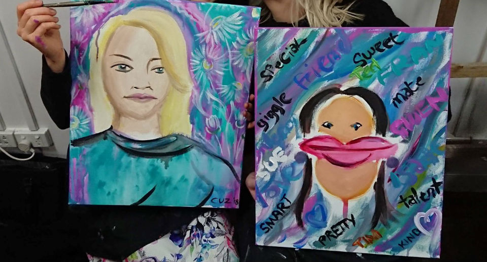 Paint & Sip: Bringing Out Your Creative Spark While Sharing A Drop Of Wine ~ Adelaide Fringe 2019 Review