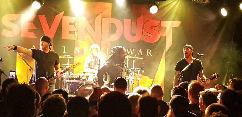 Sevendust: All I See Is War And A Definitive Dose Of Nu Metal At The Gov ~ Live Review